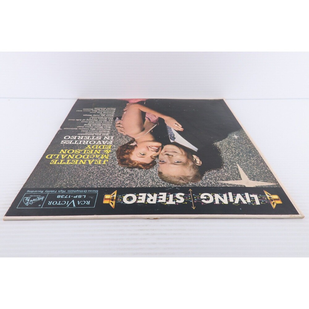 Jeanette MacDonald & Nelson Eddy – Favorites In Stereo - 1959 LP Record LSP-1738 - Picture 6 of 16